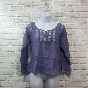 American Eagle Outfitters Boho Style Blouse Small